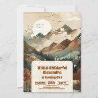 Rustic Mountain Forest À feuillage persistant 1er