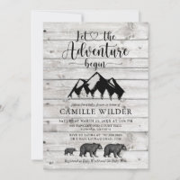 Rustique Aventure Commence Montagnes Ours