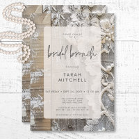 Rustique Barnwood & Bridal Lace Brunch nuptial