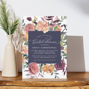 Invitation Rustique Bloom Bridal Showback