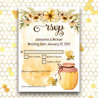 Rustique Bumble Bee Mariage rustique RSVP