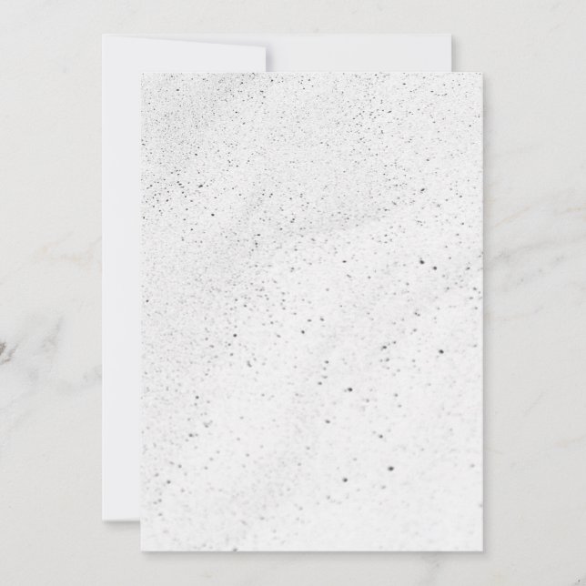 Invitation Sable blanc éclatant (Devant)
