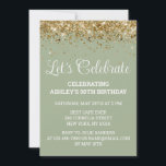 Invitation Sage & Gold Parties scintillant 50e anniversaire C<br><div class="desc">Sage Green Gold Parties scintillant Invitation,  50e invitation de fête d'anniversaire Cinquante,  Fêtons digitale N'Importe quel âge,  Téléchargement instantané Cinquante-sixième cinquième,  Personnalisé 50e 60e Cinquantième,  Elégant Jalon modèle Golden Glam,  Personnalisé 50 60 Confetti personnalisé,  Calligraphie adulte Moderne Écriture stylée,  Chic simple pour elle,  Bling 55e 65e 45e célébration</div>
