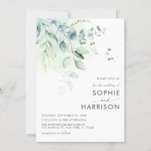Sage Green Eucalyptus Mariage de verdure