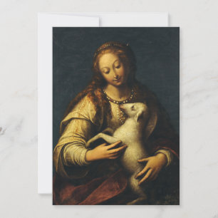 Invitation Saint Agnes par Orsola Maddalena Caccia