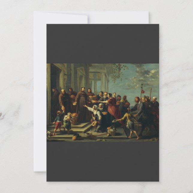 Invitation Saint Antoine de Padoue par Willem van Herp (Devant)