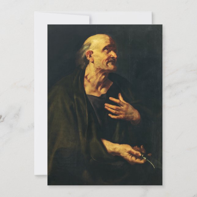 Invitation Saint Barthélemy par Pierre Paul Rubens (Devant)