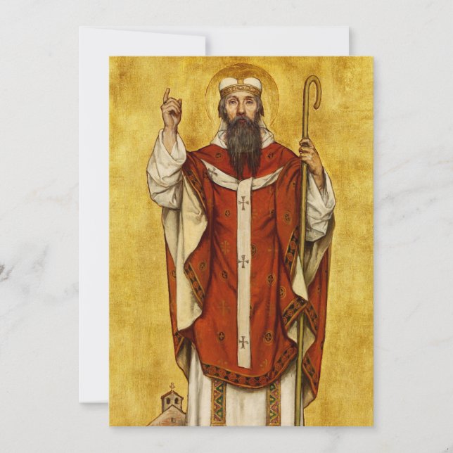 Invitation Saint Boniface de Mayence - Patron des éducateurs (Devant)