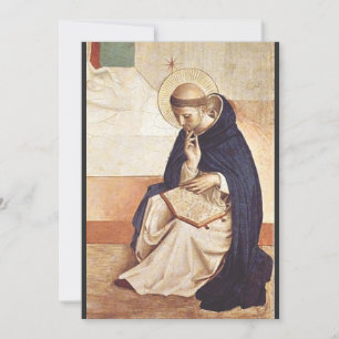 Invitation Saint Dominique par Fra Angelico Renaissance Beaux