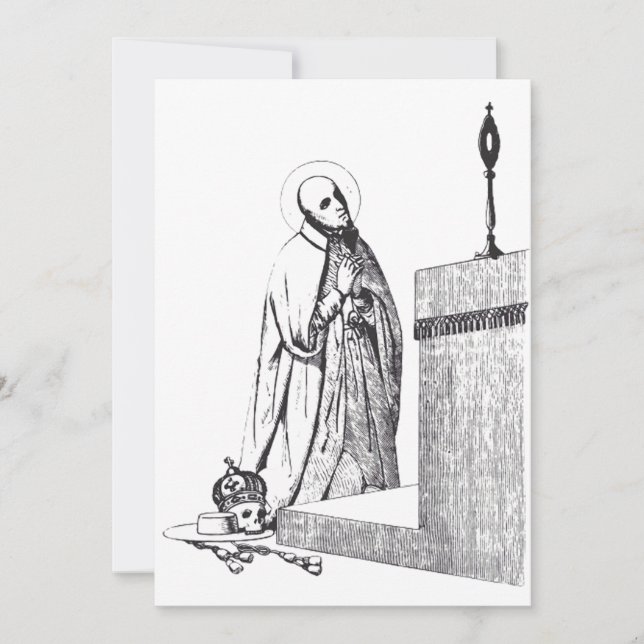 Invitation Saint François Borgia duc de Gandie (Devant)