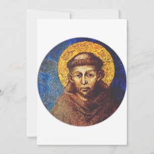Invitation Saint François d'Assise Le Cantique de la Création
