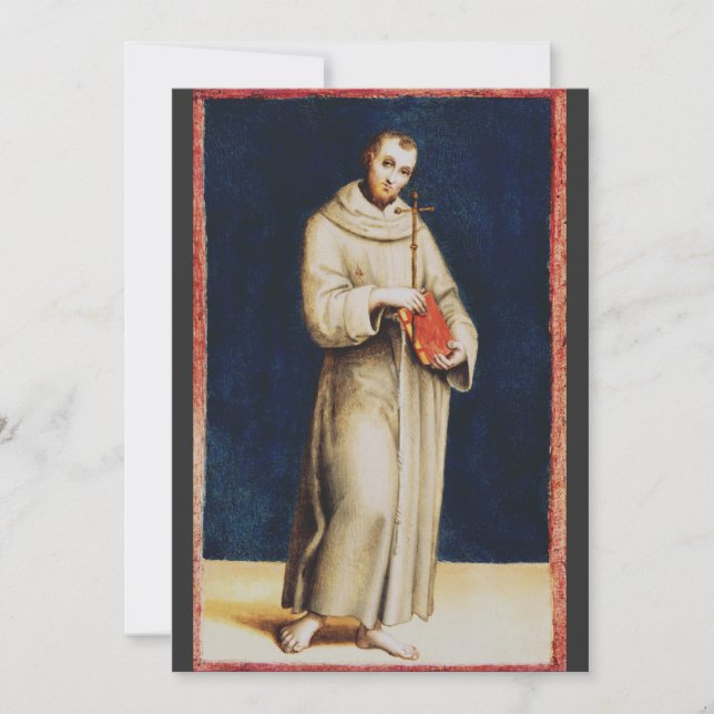Invitation Saint François d'Assise par Raphaël Art de la Rena (Devant)