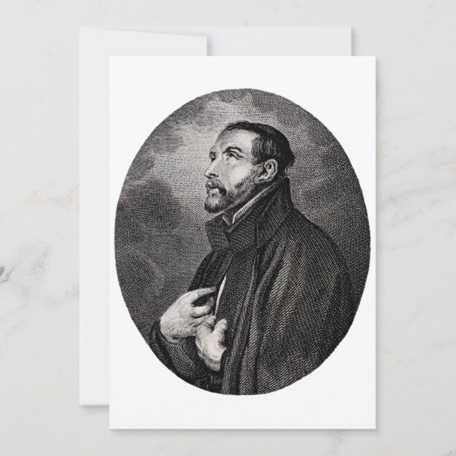 Invitation Saint François Xavier (Devant)