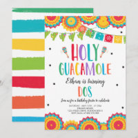 Saint Guacamole Dos 2e anniversaire Cactus Fiesta