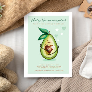 Invitation Saint-Guacamole Un Garçon Bébé Est En Chemin De L'