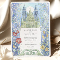 Saint Jacques de Compostelle Espagne Mariage aquar