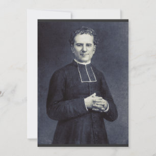 Invitation Saint Jean Bosco Père et Maître de la Jeunesse