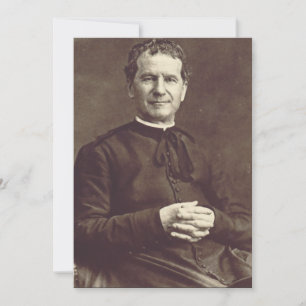 Invitation Saint Jean Bosco Prêtre et confesseur