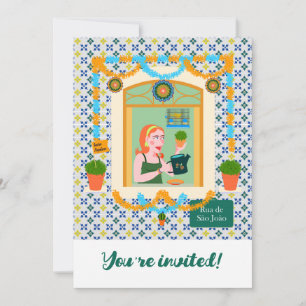 Invitation Saint John Portugais Festa Voisin