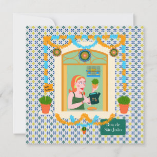 Invitation Saint John Portugais Festa Voisin