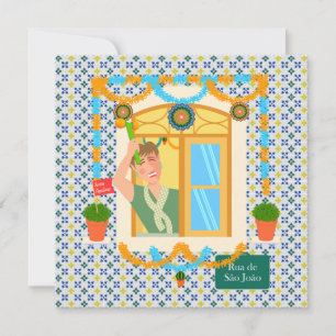 Invitation Saint John Portugais Festa Voisin