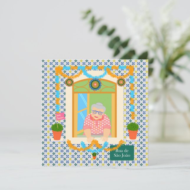 Invitation Saint John Portugais Festa Voisin (Debout devant)