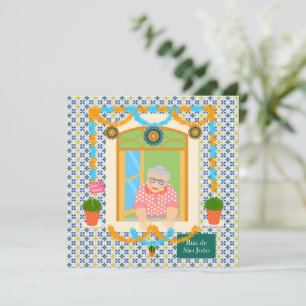 Invitation Saint John Portugais Festa Voisin