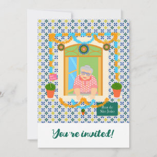 Invitation Saint John Portugais Festa Voisin