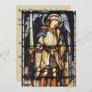 Invitation Saint Michael par Sir Edward Coley Burne-Jones