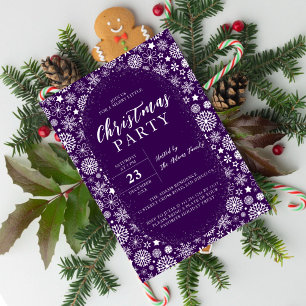 Invitation Saint Noël Nouvel An Fête de Douche Brunch Part