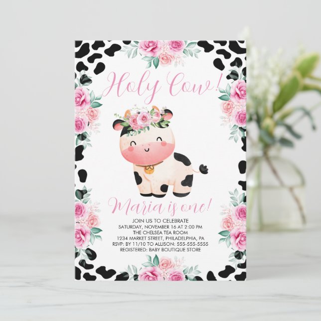 Invitation Saint-Vache Floral 1er anniversaire (Debout devant)