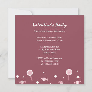 Invitation Saint-Valentin