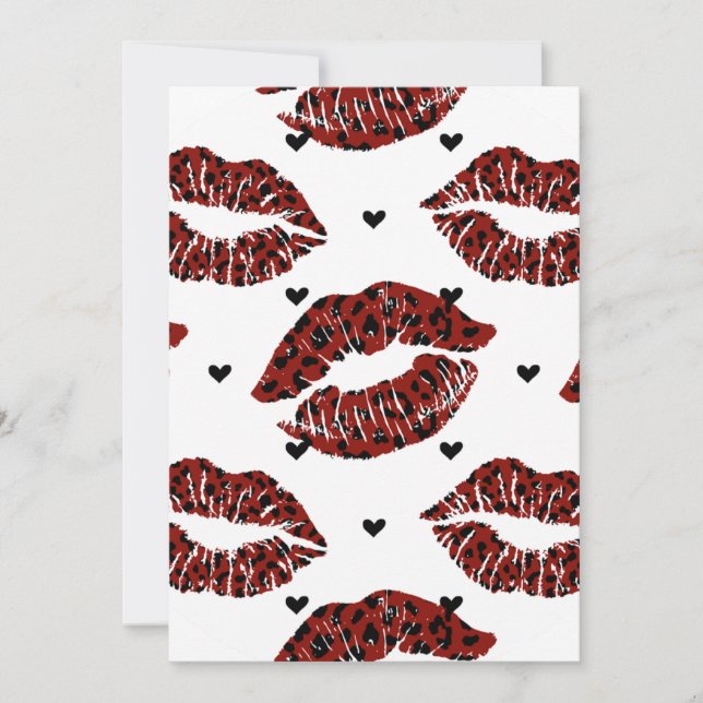 Invitation Saint-Valentin (Devant)
