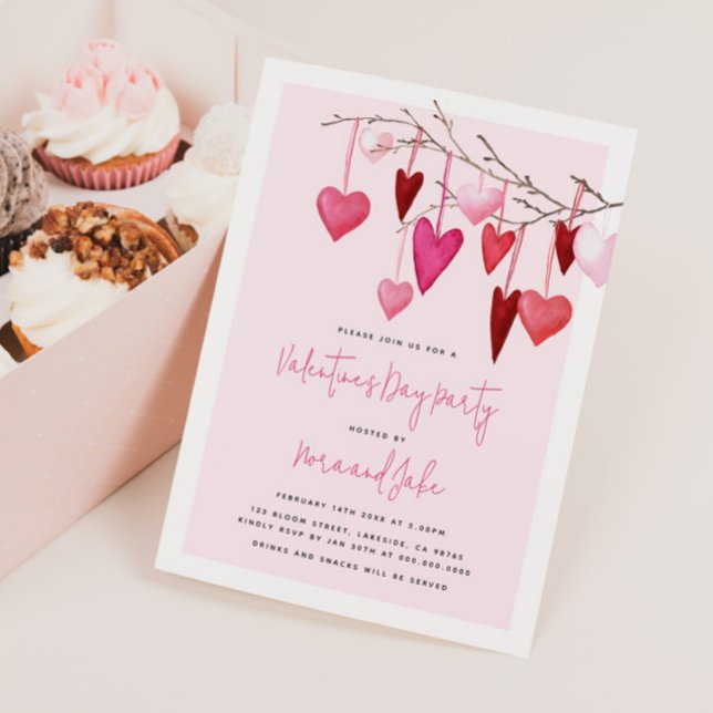 Invitation Saint Valentin (Créateur téléchargé)