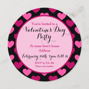Invitation Saint Valentin