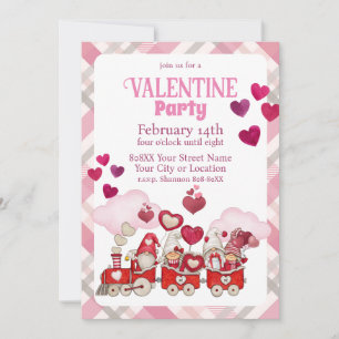 Invitation Saint-Valentin en train