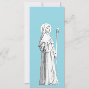 Invitation Sainte Catherine de Sienne Vierge