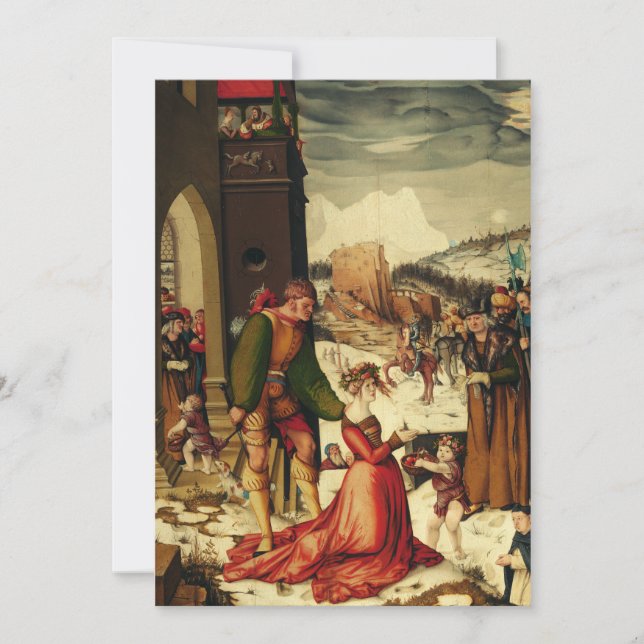 Invitation Sainte Dorothée de Césarée (Devant)