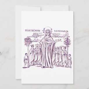 Invitation Sainte Félicité de Rome et sept fils