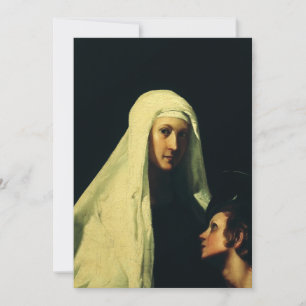 Invitation Sainte Françoise de Rome Ange Gardien Beaux-Arts