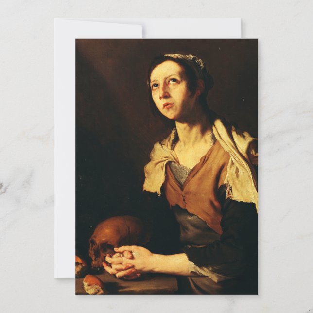Invitation Sainte Marie l'Égyptienne par Jusepe de Ribera (Devant)