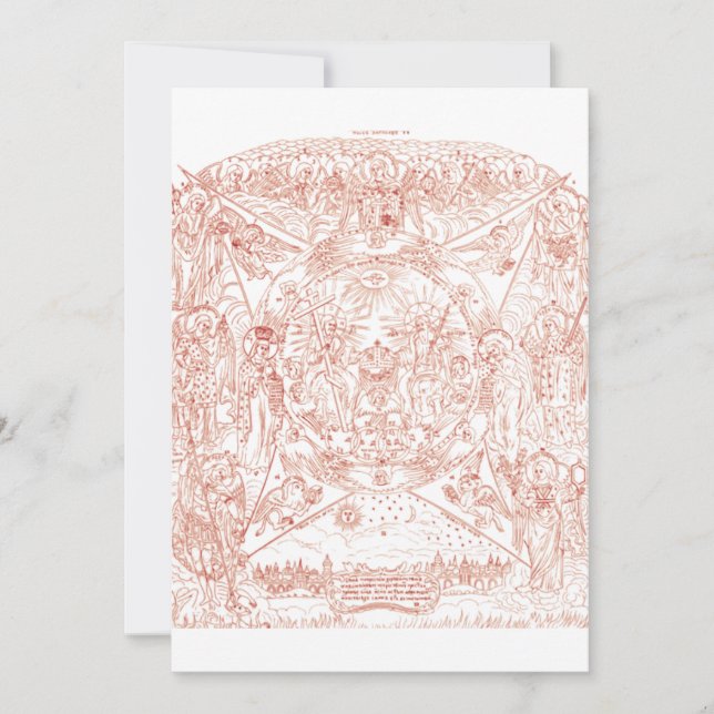 Invitation Sainte Trinité dans la Gloire (Devant)