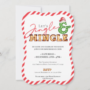 Invitation Saison de Noël de Jingle & Mingle