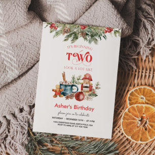 Invitation Saison de vacances 2e anniversaire