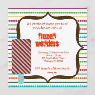 Invitation Salon de glace Open House