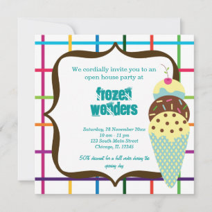 Invitation Salon de glace Open House