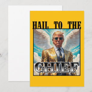 Invitation Salut au chef - Trump 2024