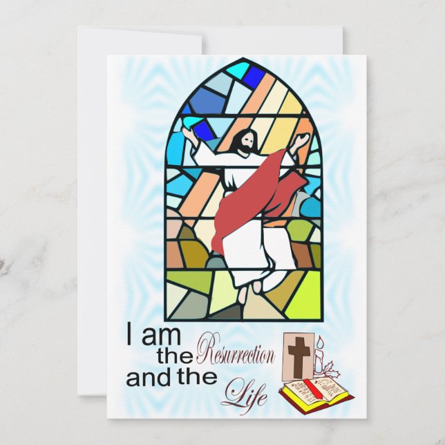 Invitation Salutation de Pâques (Devant)