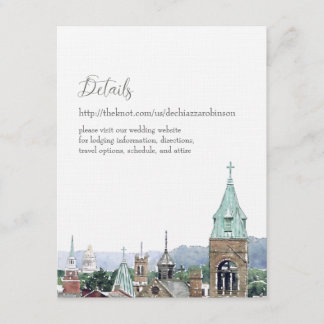 Invitation Samantha et Michael Détails