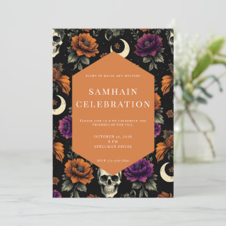 Invitation Samhain | Jour des Morts | Halloween